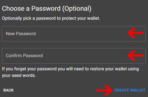 mật khẩu ví sollet wallet