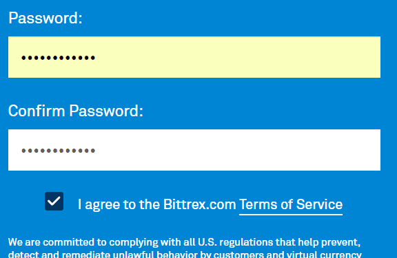 Mở tài khoản sàn Bittrex