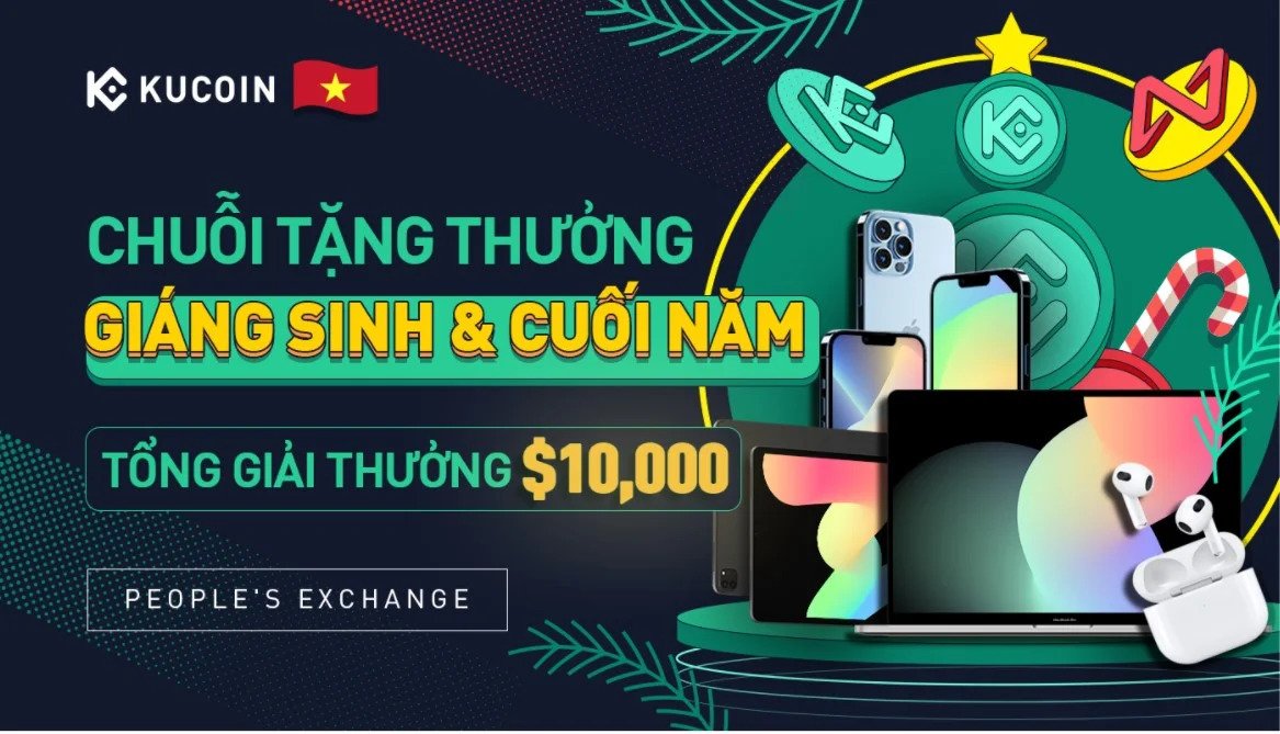Kucoin Việt tặng thưởng 10.000 USD